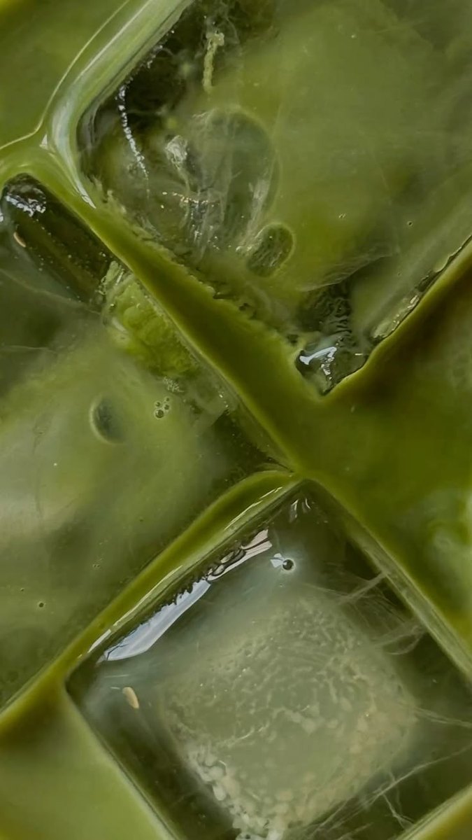 Matcha helado — energía limpia