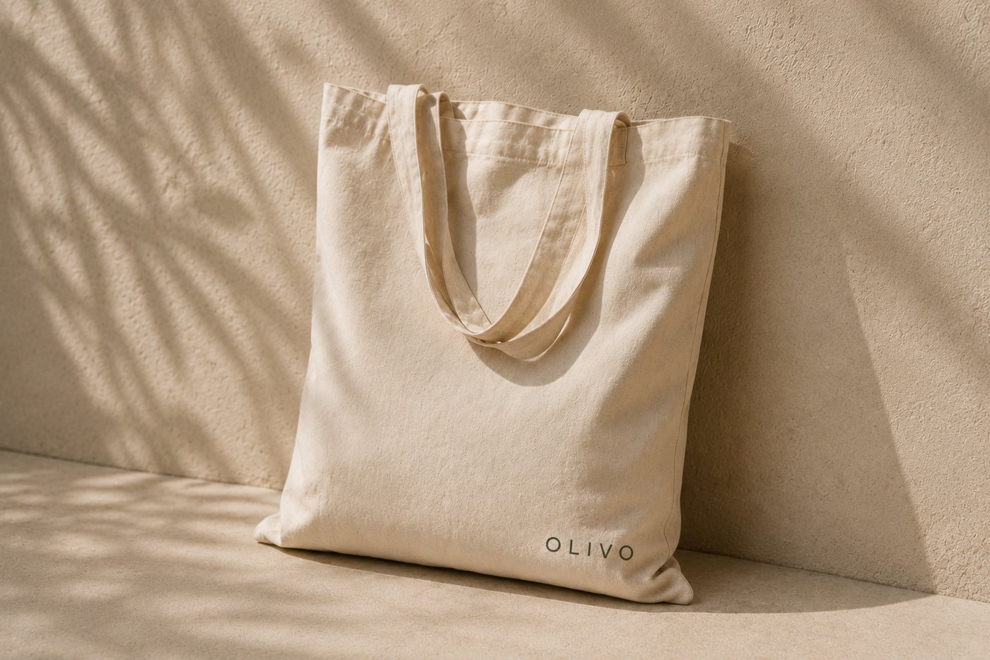 Tote bag OLIVO colgada